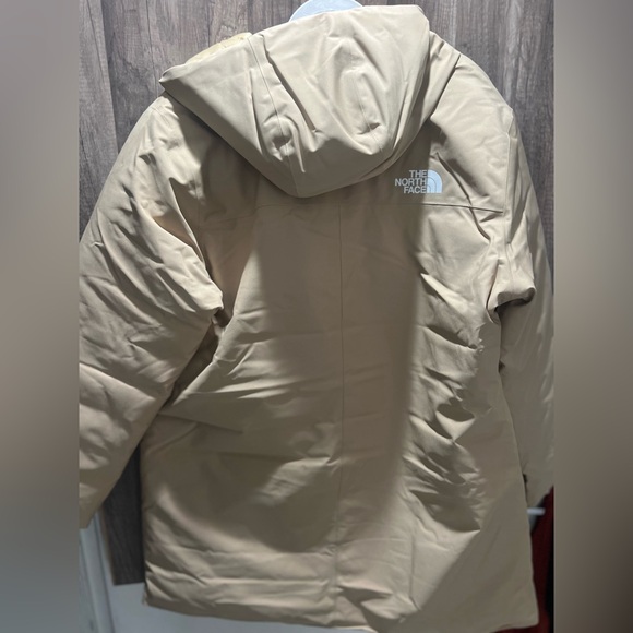 The North Face NWT Women's Range Down 600 Parka Size XXL Khaki Stone - Picture 16 of 16